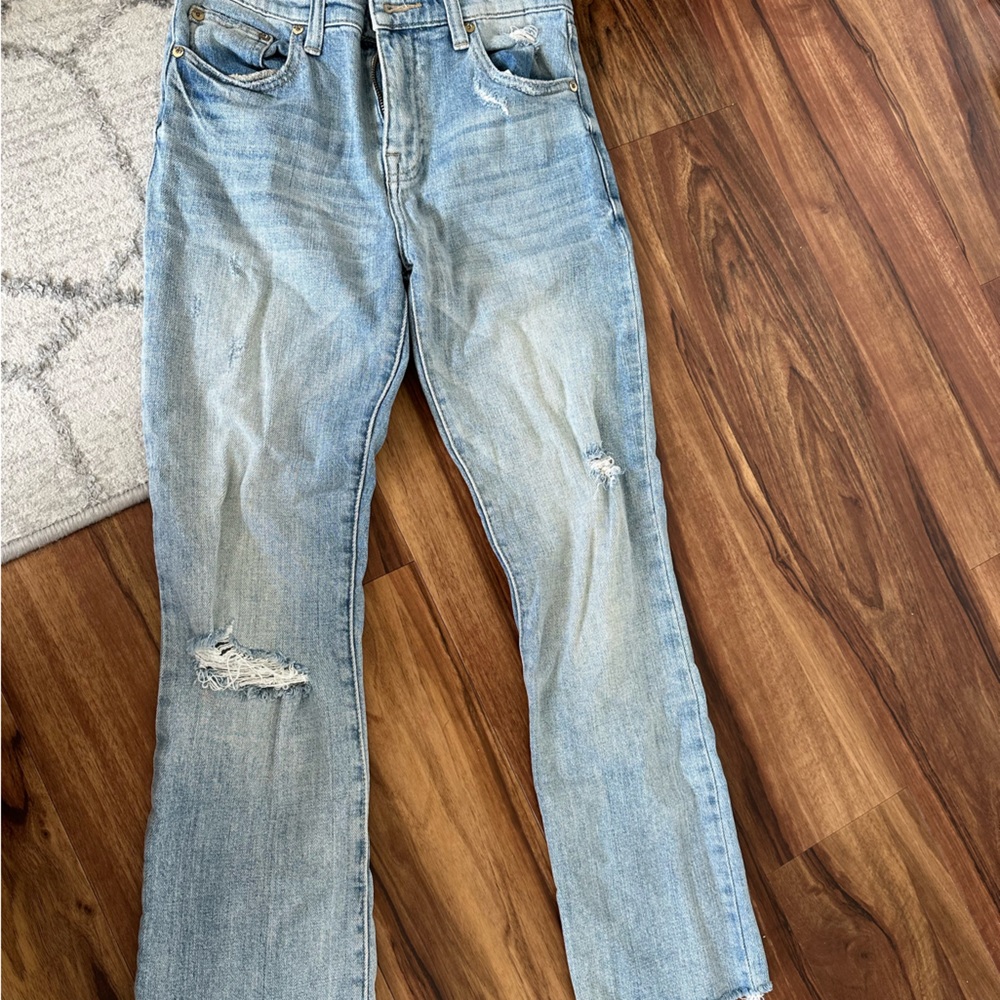 Pistola straight/flare jean